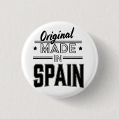 スペイン製オリジナル 缶バッジ (正面)