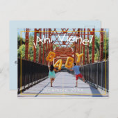 スペイン語での妊娠発表 案内ポストカード (正面/裏面)