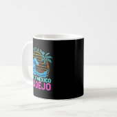 スペイン語で冗談のメキシコ湾のPendejoビーチ コーヒーマグカップ (正面左)
