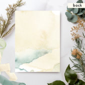 スペイン語で洗練された緑の確認 招待状