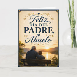 スペイン語の父の日メッセージ Abuelo(祖父)へ カード