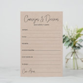 スペイン語の結婚式のアドバイスとお祝いの言葉 (スタンド正面)