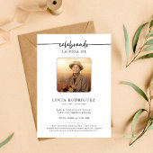 スペイン語の葬儀お悔やみメモリアルカード文言写真 招待状