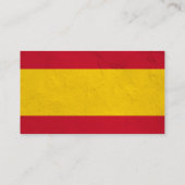 スペイン語教師の名刺 名刺 (裏面)