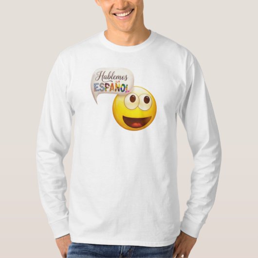 スペイン語教師 ヒスパニック文化と言語 Tシャツ (正面)