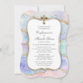 スペイン語確認女子の招待状 招待状 (正面)