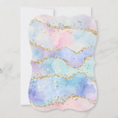 スペイン語確認女子の招待状 招待状 (裏面)