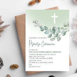 スペイン語 初めての聖体拝領 カトリックのファーストコミュニオン 招待状