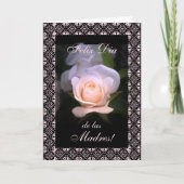 スペイン語: 母の日/Dia de las madres カード (正面)