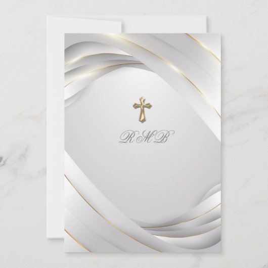 スペイン語 洗礼 招待状 (裏面)