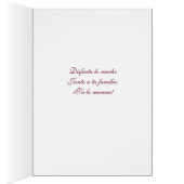 スペイン語: 特別な日 (内側 (右))