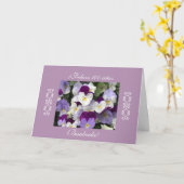 スペイン語: 100 anos/誕生日Cumpleanos カード (黄色い花)