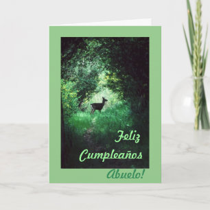 スペイン語: b日Cumpleañosのabuelo /Grandpa カード