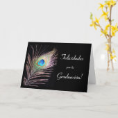 スペイン語: Graduacion/卒業 カード (黄色い花)