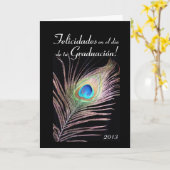 スペイン語: Graduacion/2013年卒業 カード (黄色い花)