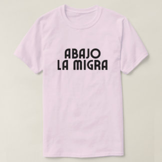 スペイン語 ICE打倒 Tシャツ