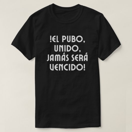 スペイン語 ICE抗議 Tシャツ (デザイン正面)