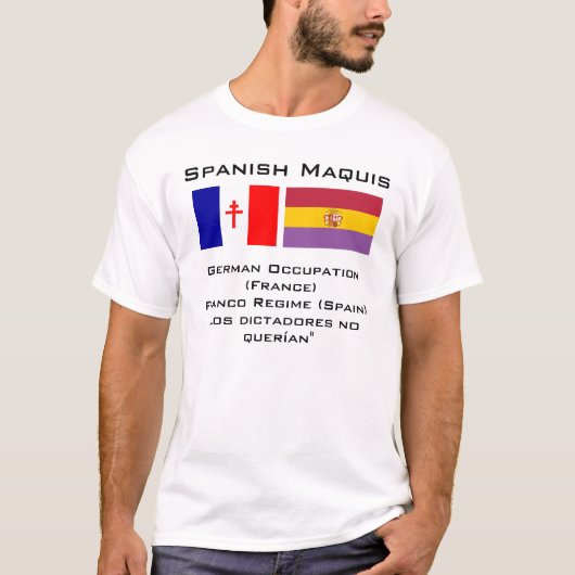 スペイン語Maquis Tシャツ (正面)