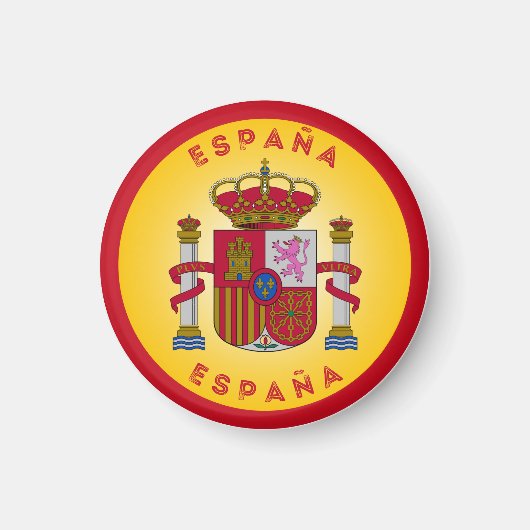 スペイン遺産エンブレム マグネット (正面)