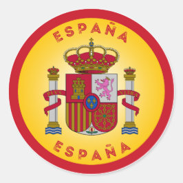 スペイン遺産エンブレム ラウンドシール