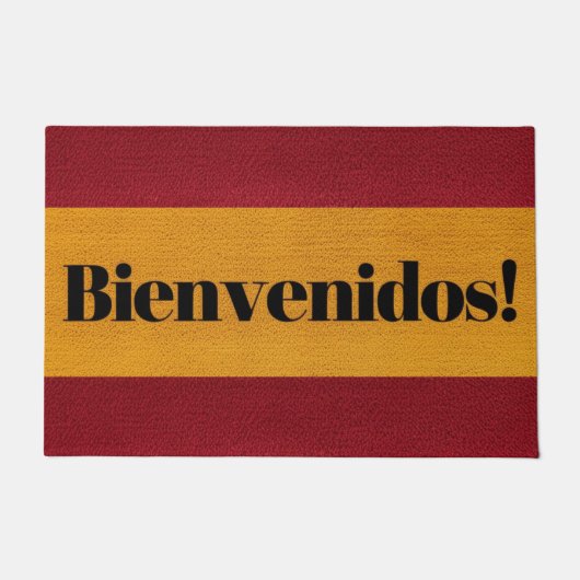 スペイン風のようこそ ドアマット (正面)
