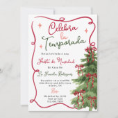 スペイン風クリスマスパーティー 招待状 (正面)