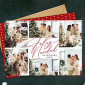 スペイン風クリスマス フォトコラージュ シーズンカード