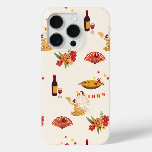 スペイン風フィエスタ Case-Mate iPhoneケース (裏面)