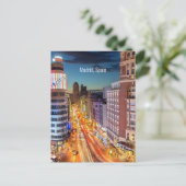 スペイン風光明媚なマドリードの写真 ポストカード (スタンド正面)