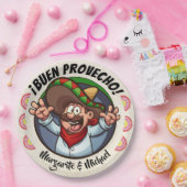 スペイン風 キャラクター Buen Provecho パーティーグッズ プレート (パーティー)