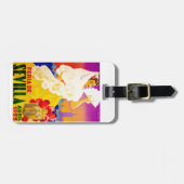 スペイン1955年のセヴィル4月の公平なポスター ラゲッジタグ (正面横)