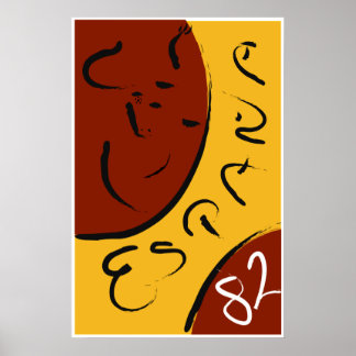 スペイン1982年ワールドカップ ポスター