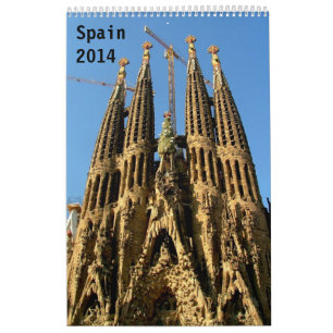 スペイン2014年 カレンダー