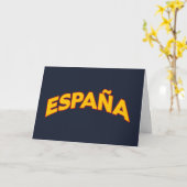 スペイン5 カード (黄色い花)