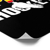 スペイン アイスホッケー ファン ジャージ - スペイン ホッケー 代表 ポスター (角)