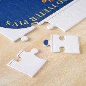 (スペイン)アストゥリアスの紋章付き外衣 ジグソーパズル (側面)