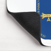 (スペイン)アストゥリアスの紋章付き外衣 マウスパッド (コーナー)