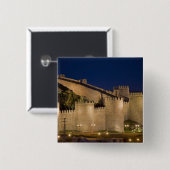 スペイン，アビラ，カスティレ，レオン 缶バッジ (正面&裏面)