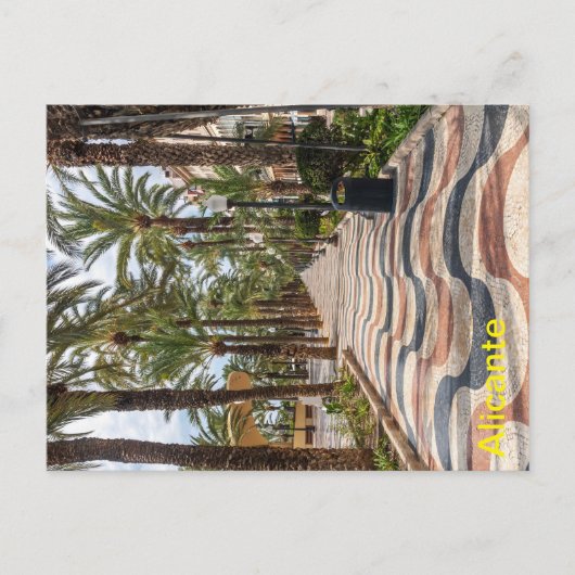 スペイン，アリカンテ，コスタブランカ ポストカード (正面)