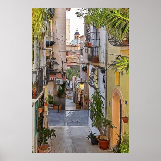 スペイン.アリカンテ。15番. ポスター (正面)