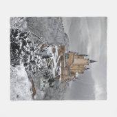 スペイン,アルカサルデセゴビア フリースブランケット (正面(横))