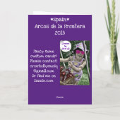 スペイン – アルコスデラフロンテラ カード (裏面)