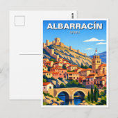 スペイン アルバラシン ポストカード (正面/裏面)