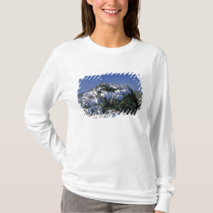 スペイン アンダルシア州 カサレスの白い村 Tシャツ