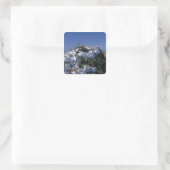 スペイン，アンダルシア，カサレスのホワイトビレッジ スクエアシール (バッグ)