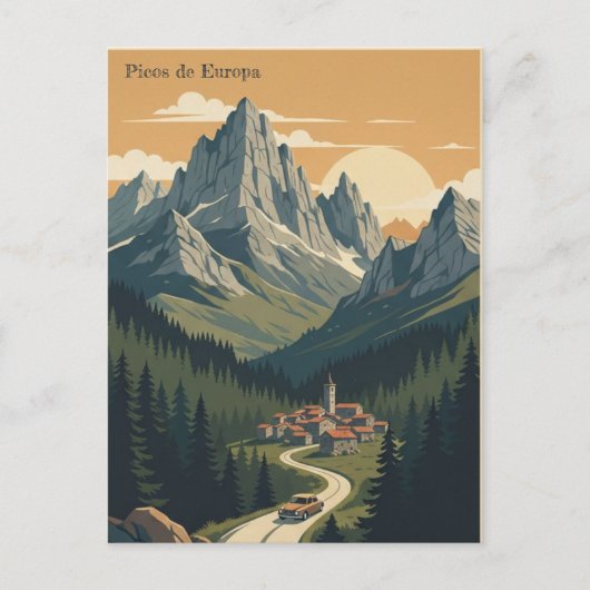 スペイン，エウロパ島 ポストカード (正面)