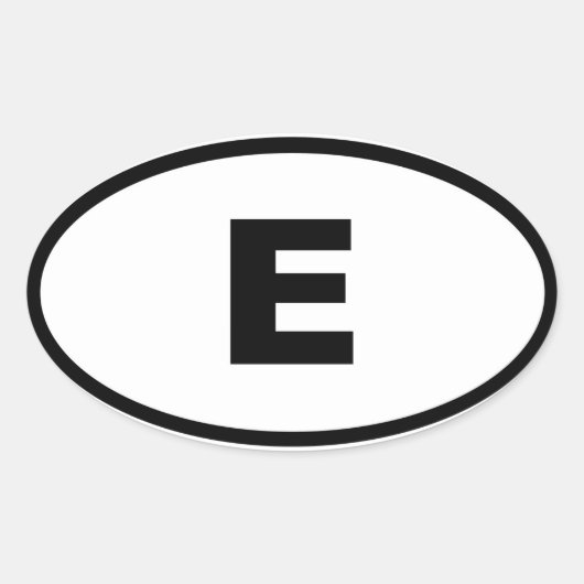 スペイン – エスパーナ – ヨーロッパ 楕円形シール (正面)