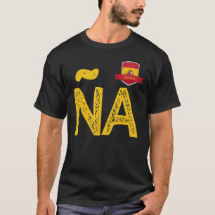 スペイン・エスパーニャ人旗文字Nおよびスペイン・エスパーニャ – Tシャツ