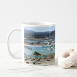 スペイン-エスパーニャ-バレアレス諸島- Majorca - コーヒーマグカップ