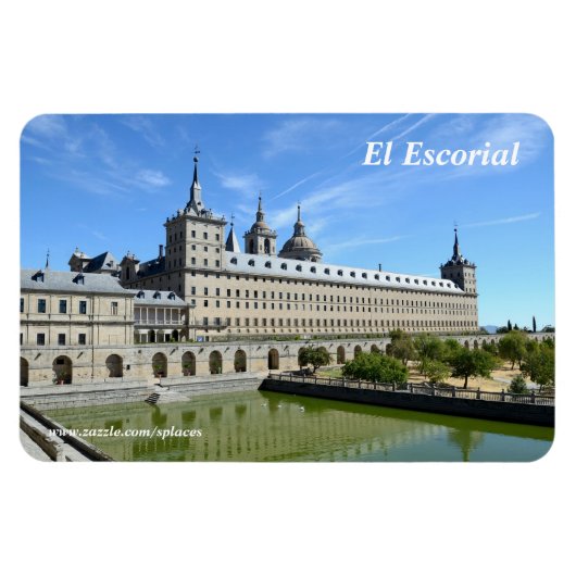 スペイン，エルエスコリアル マグネット (横)